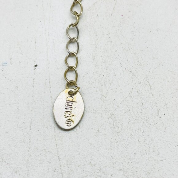 Signed Claire’s Heart Locket Pendant Necklace with Iridescent Eiffel Tower Paris - Picture 5 of 8